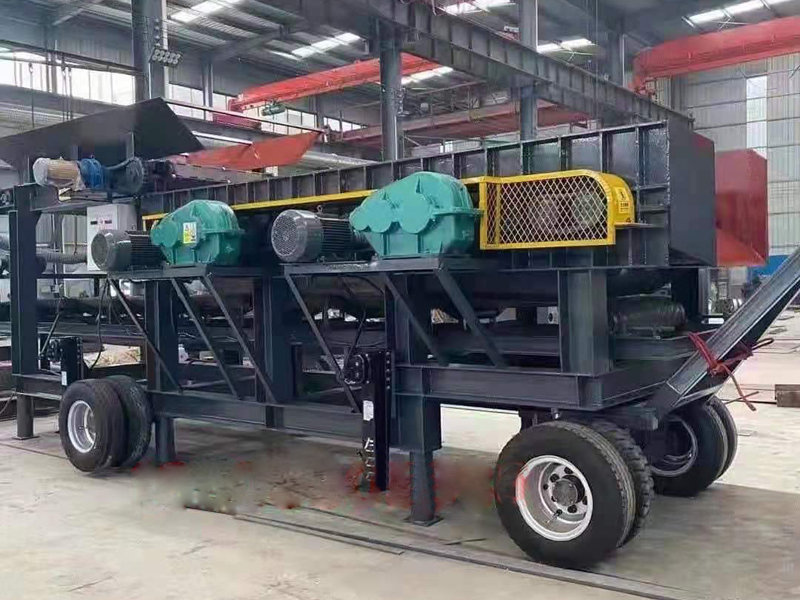 移動泥石分離機 移動泥石分離機